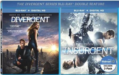 walmart insurgent bluray double feature