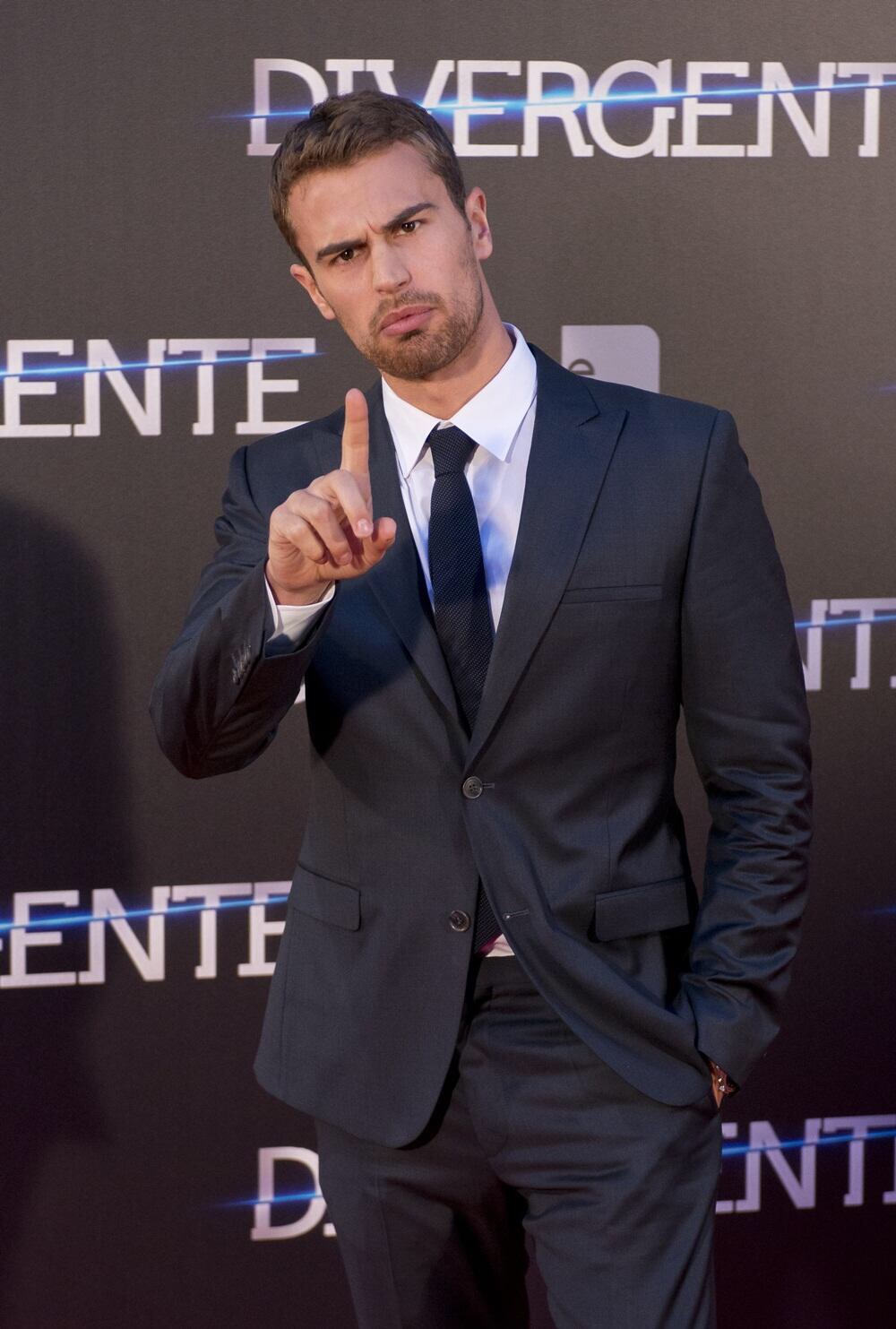 Theo James has no crazed fans