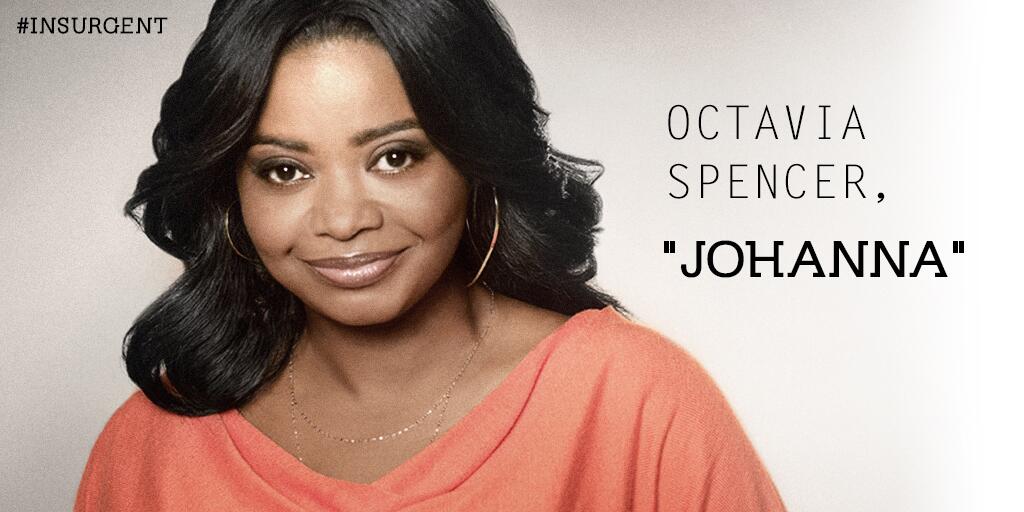 Octavia Spencer Joins Theo James and Shailene Woodley on the Cast of Insurgent