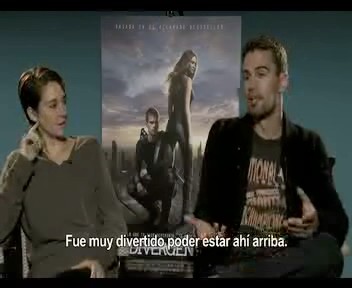 Video: New/Old Theo James and Shailene Woodley Interview from Divergent Press Tour in Madrid