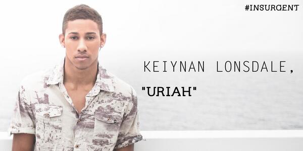Uriah has been cast in ‘Insurgent’