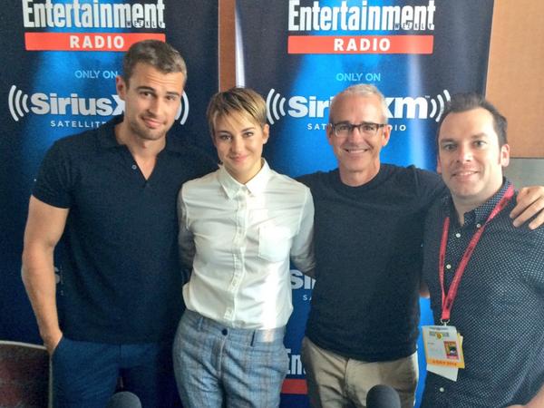 Audio: Theo James and Shailene Woodley Say that Insurgent Will Be Bigger than Divergent