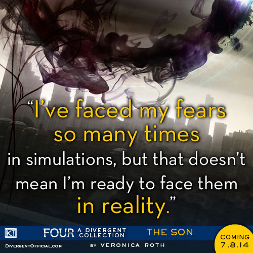 New quote from ‘Four: A Divergent Collection’ on the FOURth, FOUR days from release