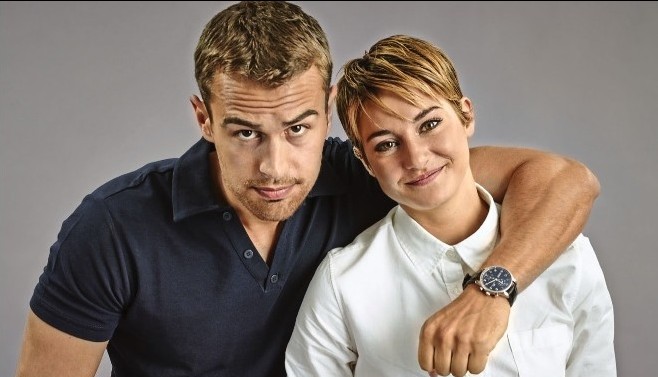 Theo James and Shailene Get Down and Dirty for Insurgent in Comic Con Edition of EW Magazine