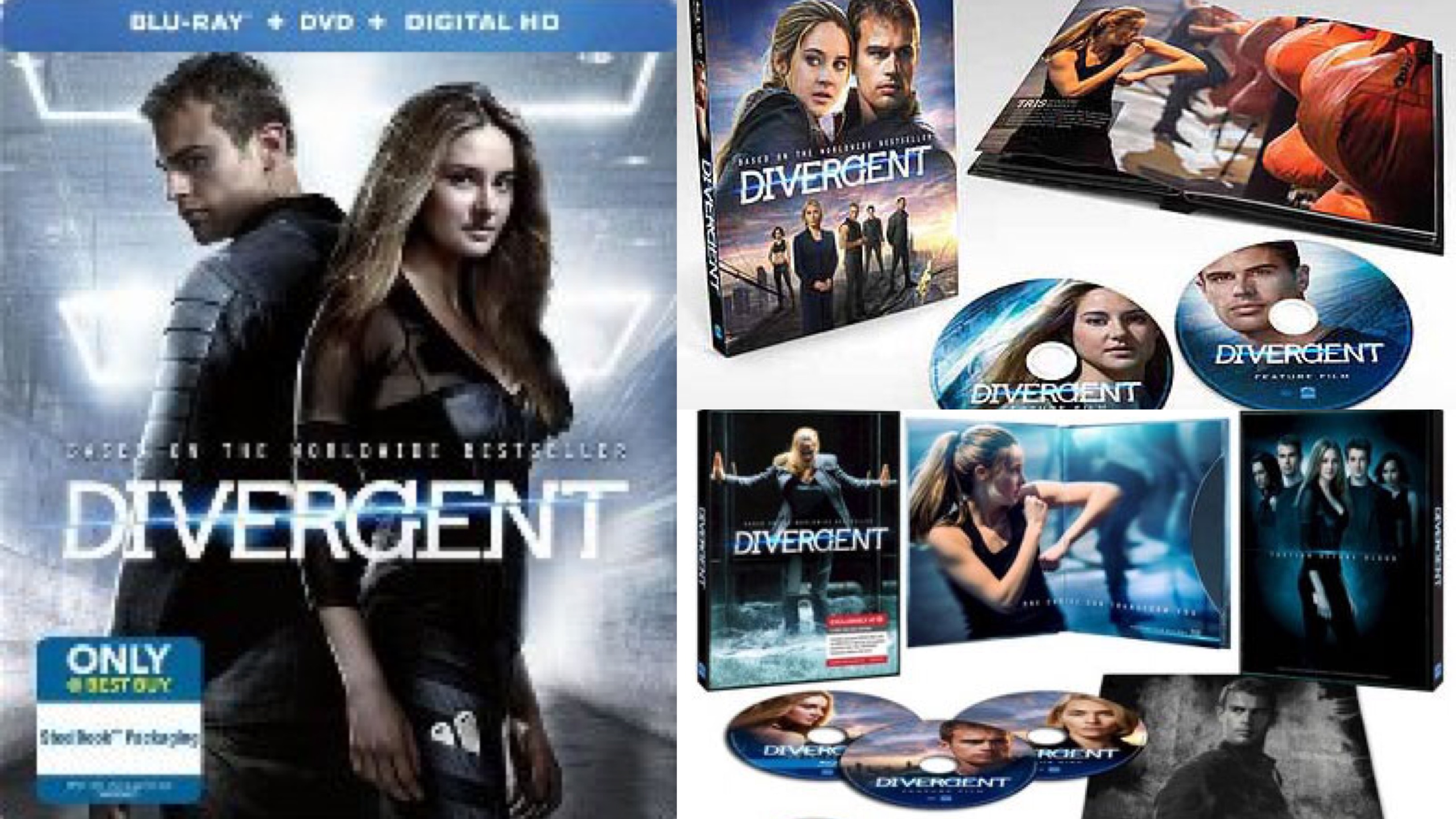 Guide: ‘Divergent’ Blu-ray Exclusive Releases From Retailers