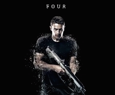 Theo James as FOUR in INSURGENT 3D Character Poster Is Live!