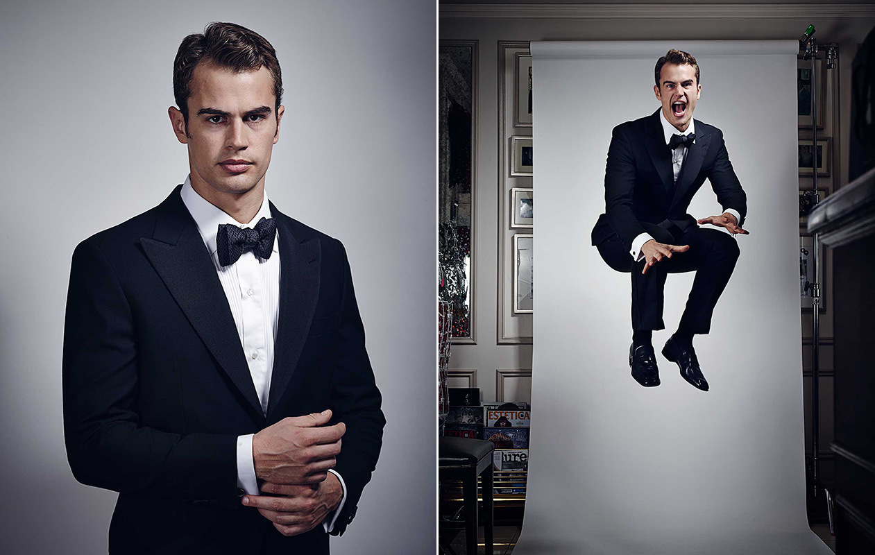 New/Old Theo James Portraits from Golden Boy CBS Watch Photoshoot