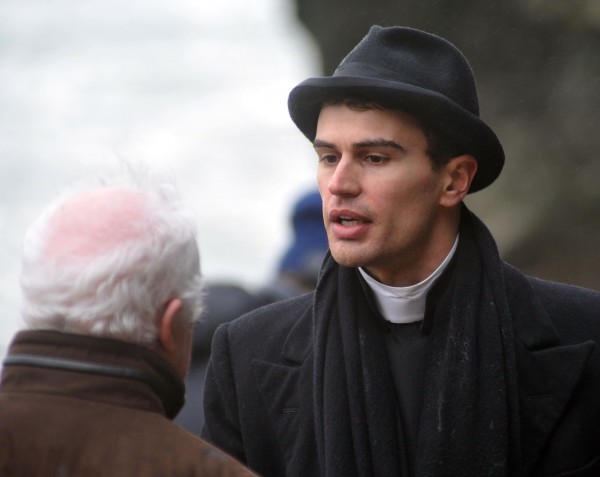 GALLERY: Theo James Films ‘The Secret Scripture’ in Portrane Beach, Dublin