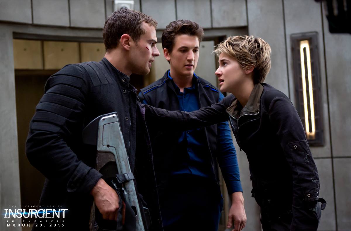 New Insurgent Still Featuring Theo, Shailene, and Miles