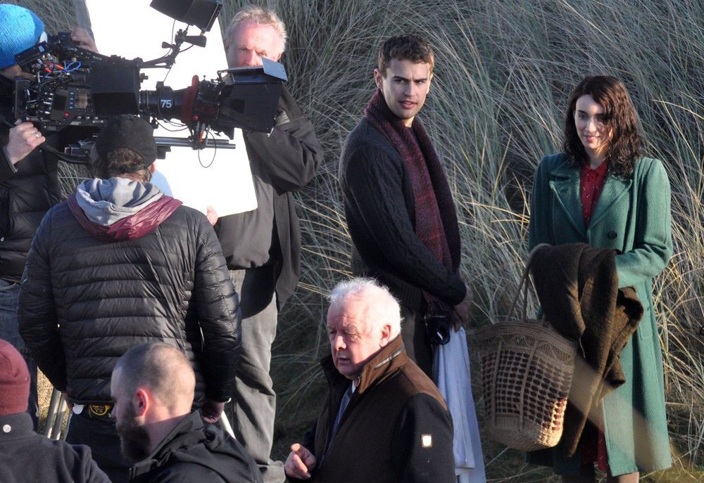 Theo James Spotted Filming ‘The Secret Scripture’ in Ireland with Rooney Mara and Jack Reynor