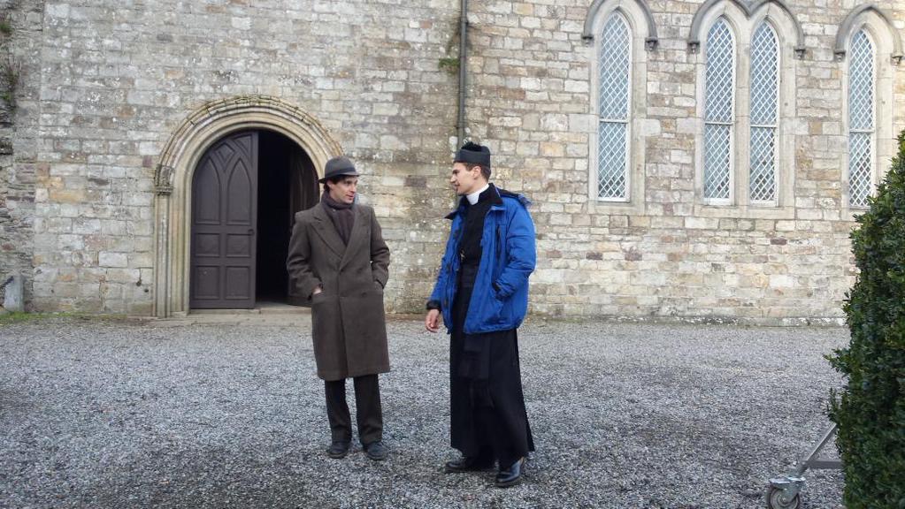 Theo James Continues Filming ‘The Secret Scripture’ in Ireland
