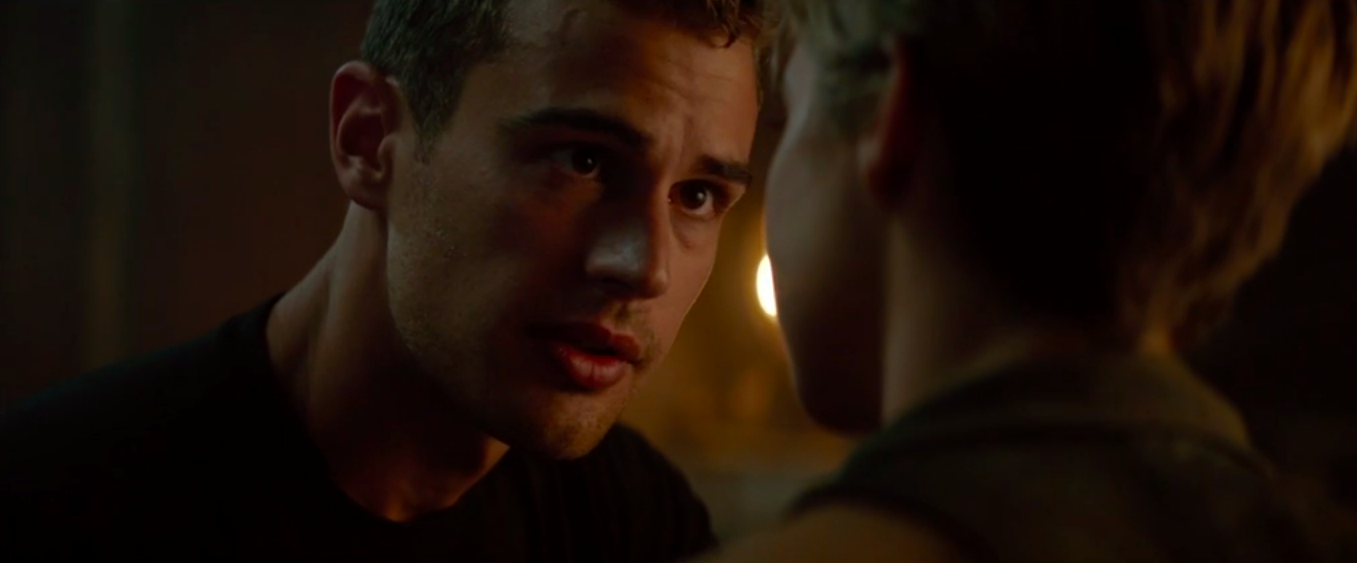 Theo James and Shailene Woodley Get Emotional In New Clip