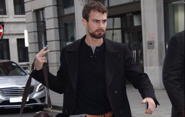 Theo Out And About In London (March 11th, 2015)