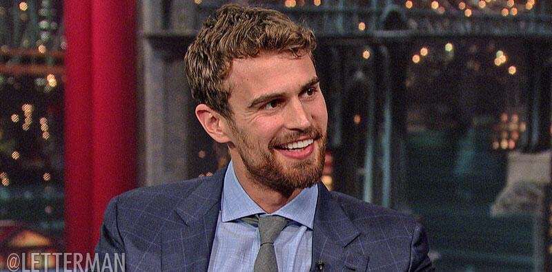 Theo James Talks About His Worst Job on David Letterman Show