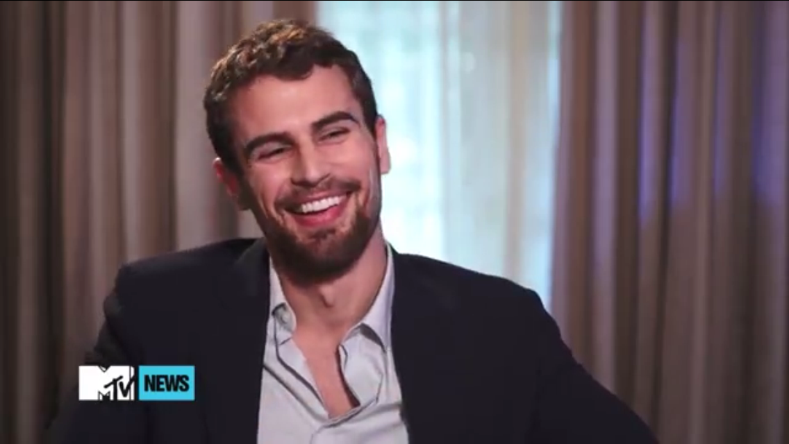 Watch: Theo James Explains Why It’s Not Fun Wearing Pants During Love Scenes