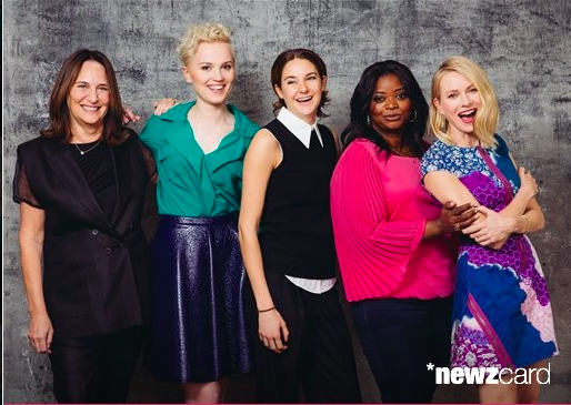 Veronica Roth, Shailene Woodley, Octavia Spencer & Naomi Watts Insurgent Press Junket Portraits