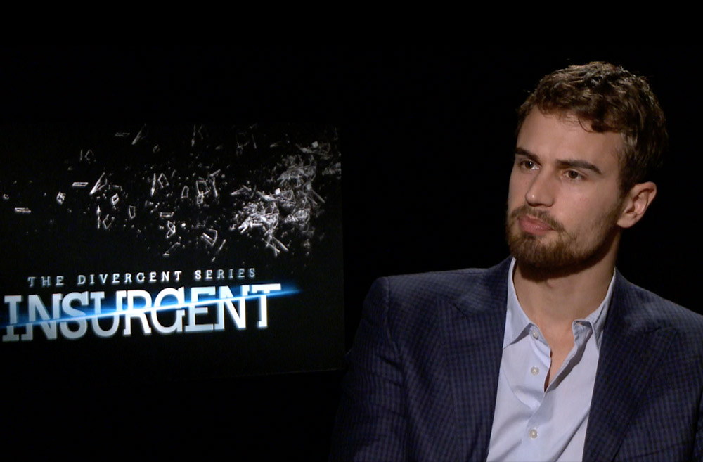 Theo James Had a “Hangover” Night in Seattle