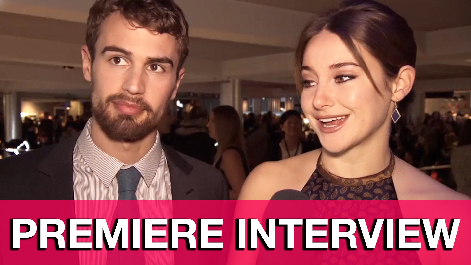 Watch: Theo James & Shailene Woodley Insurgent Copenhagen Premiere Interview