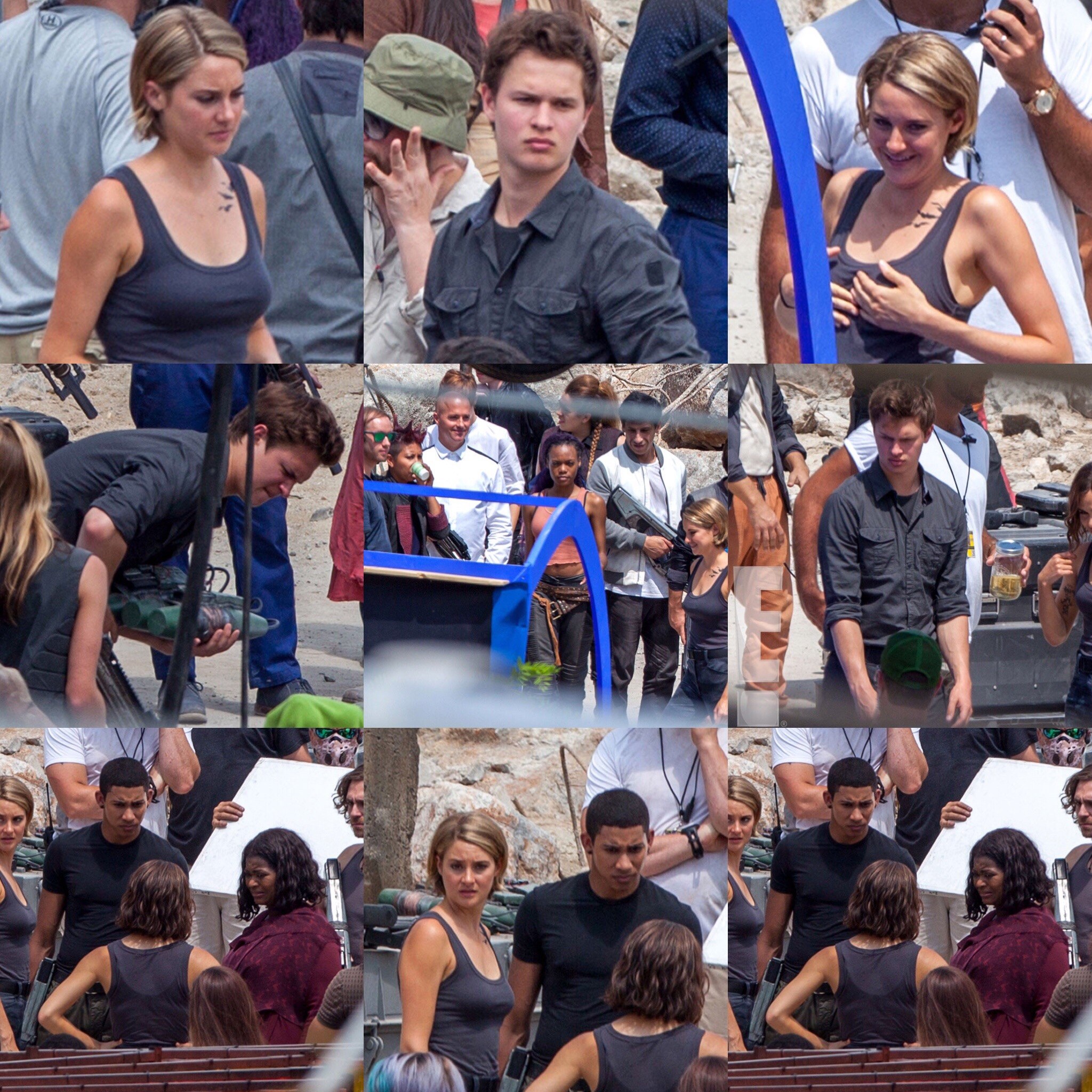 Gallery: Allegiant Cast (Minus Theo James) Spotted On Set